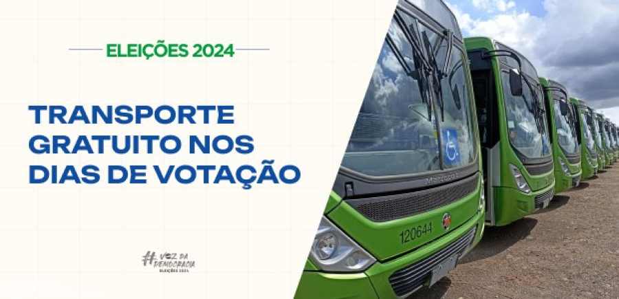 Transporte Gratuito no dia das Eleições 